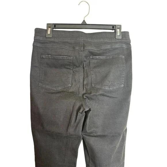 SPANX Jegging Jeans Womens Size L Black High Rise Pull-On Ankle Skinny - Picture 4 of 6